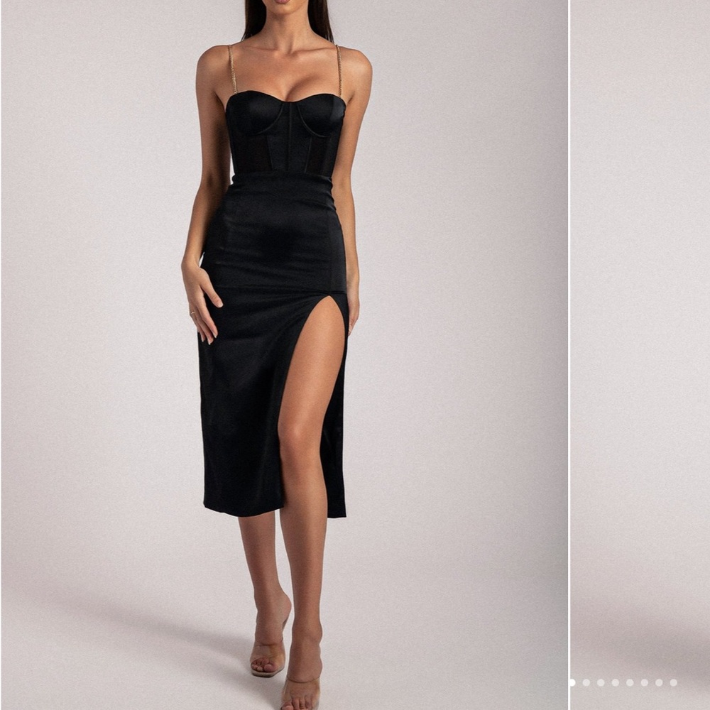 GORGEOUS chain strap Meshki dress - Picture 2 of 13
